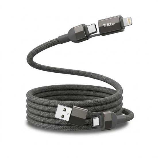 THOLux 4-az-1-ben Mágneses Adatkábel – 240W TL-48