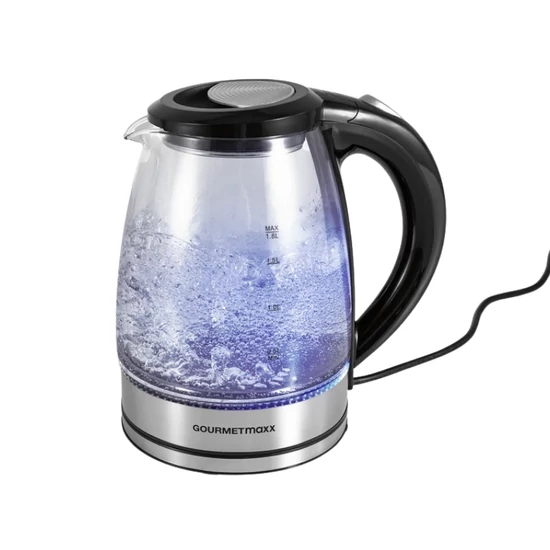 GOURMETMAXX Üveg vízforraló 1,8L 1800W DS15174