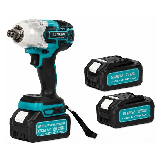 Starktech Germany akkumulátoros ütvecsavarozó 82 V, 925 Nm ST/IWS-925