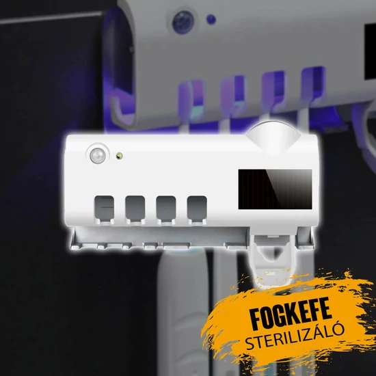 Multifunkciós fogkefe sterilizáló dokk