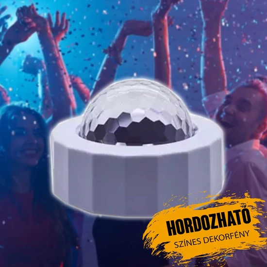 Hordozható színes dekorfény D36