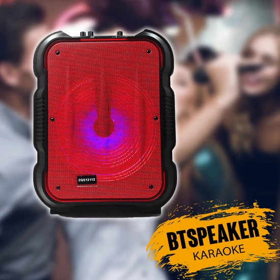 BTSPEAKER karaoke hangfal mikrofonnal  ZQS12112