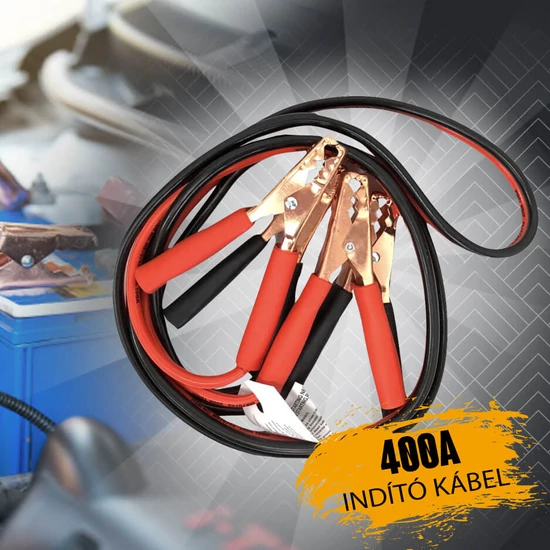 Möller 400A indító kábel hordozó tasakban MR70744