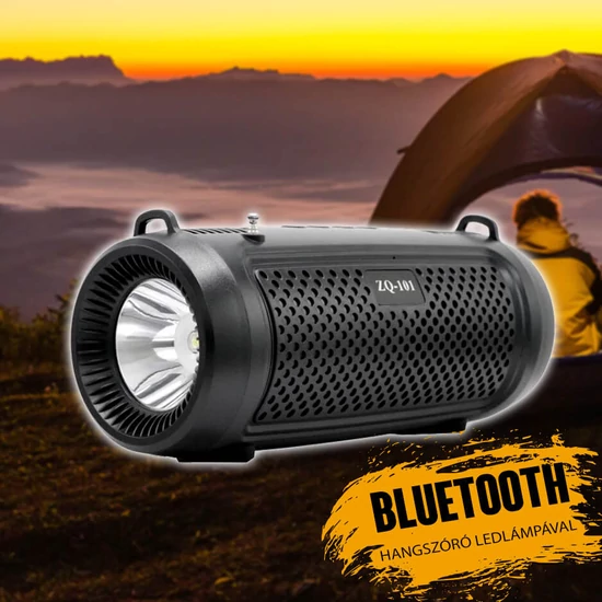Bluetooth hangszóró ledlámpával ZQ101