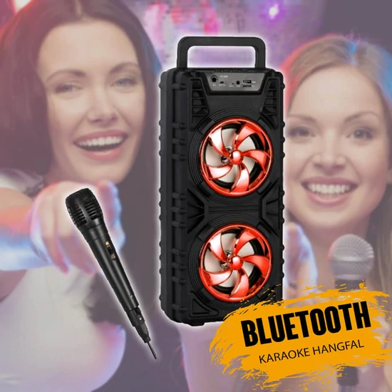 Bluetooth karaoke hangfal mikrofonnal YD806