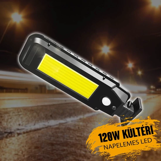 Napelemes kültéri LED lámpa BK98