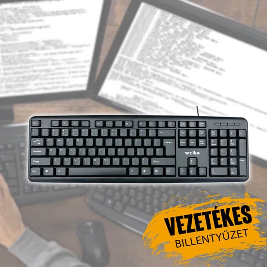 Weibo vezetékes billentyűzet FC530