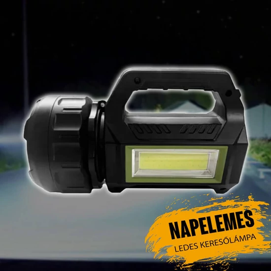 Napelemes elemlámpa F903