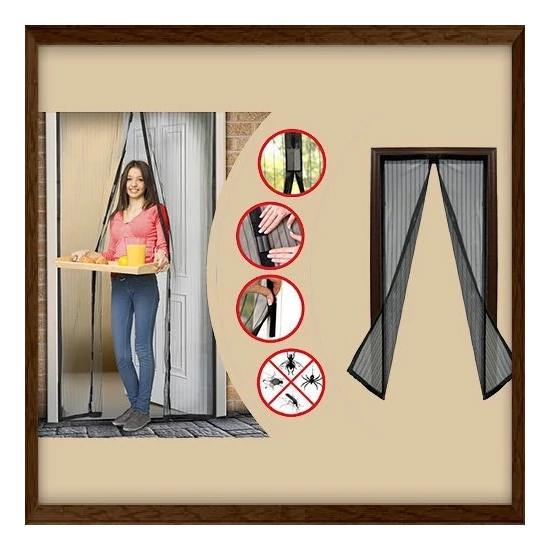 Mágneses szúnyogháló bejárati ajtóra