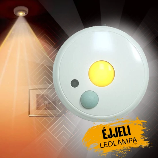 Cozy Glow mozgásérzékelős éjjeli lámpa