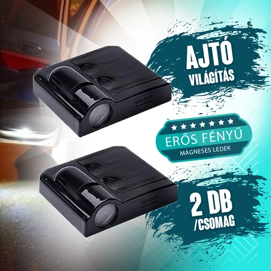 Mágneses ajtóvilágítás autókba