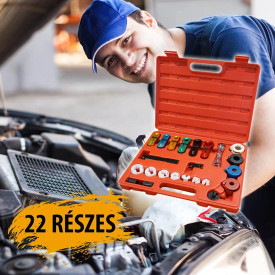 Möller üzemanyag vezeték és légkondicionáló leválasztó szett 22 részes MR70710