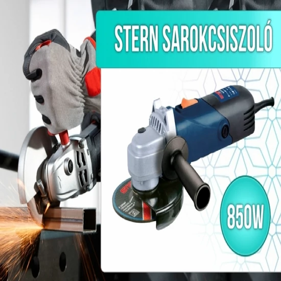 Stern sarokcsiszoló 850W AG-125YA
