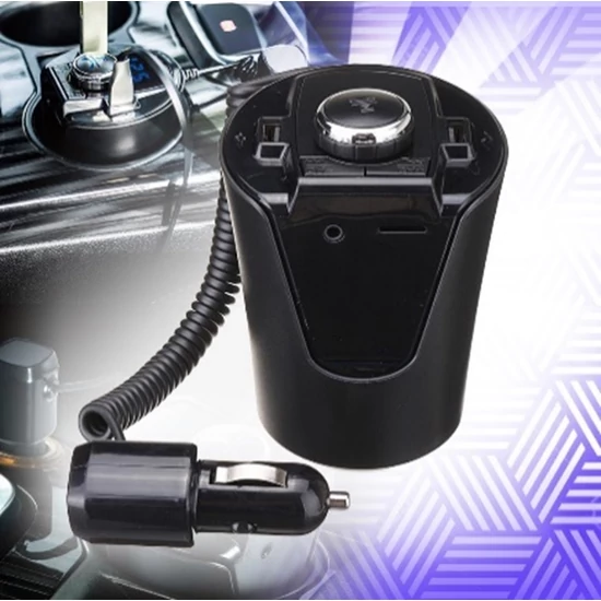 BX6 pohár alakú transzmitter és autós töltő